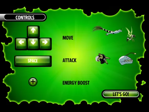Stinkfly fires green slime projectiles at the villains' boat during the aerial battle.